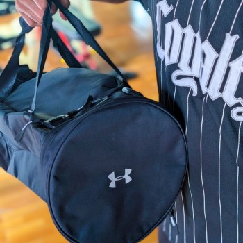 Armour Gym Bag With Shoes Pocket Black